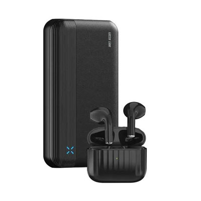 پاوربانک وایربادز گرین لاین مدل Duo Lite Power Bank Earbuds