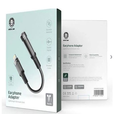 جک تبدیل 3.5ML به لایتنینگ گرین لاین - تصویر 2