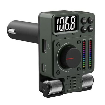 شارژر فندکی گرین لاین مدل GL-FM3 با اف ام ترانسمیتر