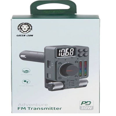 شارژر فندکی گرین لاین مدل GL-FM3 با اف ام ترانسمیتر - تصویر 2