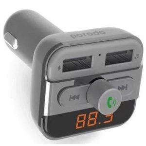 شارژر فندکی Porodo FM Transmitter and Fast Charging