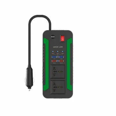 اینورتر فندکی خودرو گرین لاین مدل SPARK300 ظرفیت ۳۰۰ وات