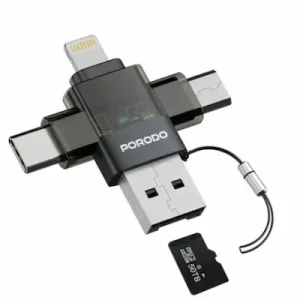آداپتور پرودو Porodo Minilink Transparent
