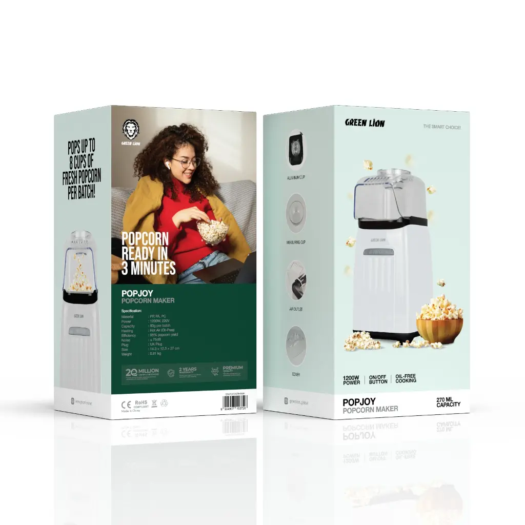 پاپ کورن ساز گرین لاین PopJoy PopCorn Maker - تصویر 3