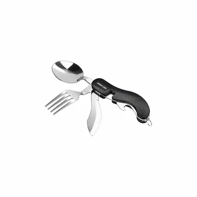 ست قاشق و چنگال مسافرتی گرین لاین مدل 4IN1 cutlery set
