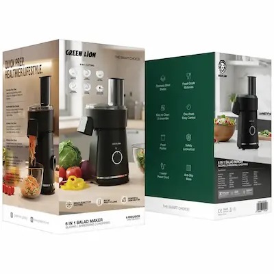 سالاد ساز 6 کاره گرین لاین (اورجینال) مدل 6in1 Salad Maker - تصویر 2