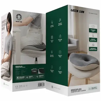 بالش نشیمن طبی گرین لاین مدل Ergoflex Comfort - تصویر 2