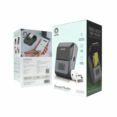 پرینتر لیبل زن گرین لاین ( اورجینال ) Green Lion Thermal Printer - تصویر 2