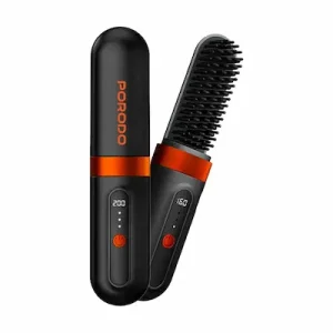 برس حرارتی شارژی پرودو مدل Porodo Lifestyle Portable Heated Styling Brush
