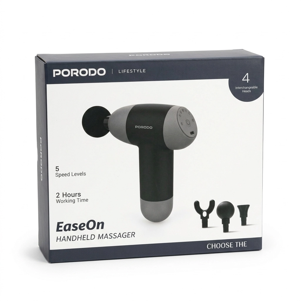 جعبه ماساژور دستی PORODO مدل EaseOn با ۵ سطح سرعت